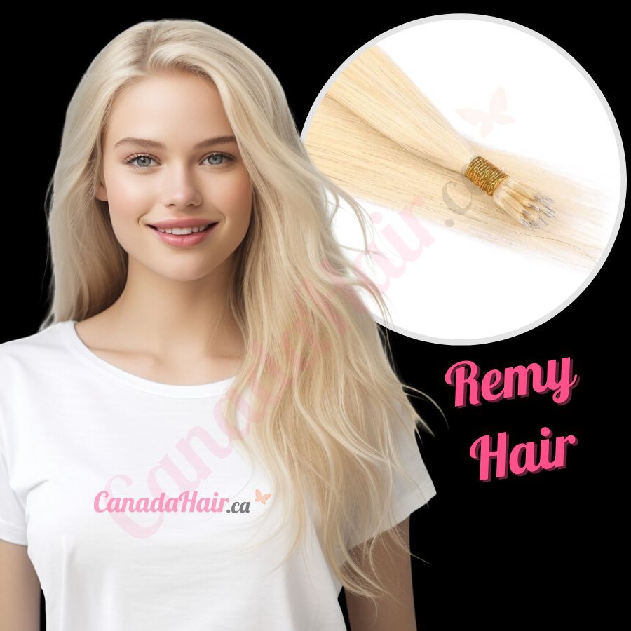 Platinum Blonde Seamless Clip in Hair Extensions – Viola Hair Extensions