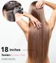 18 Inch Fusion Hair Extensions (Pre Bonded Keratin) - Human Hair