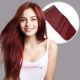 Burgundy Invisible Wire Extensions - Synthetic Hair