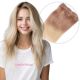 Ombre Ash Blonde Clip-in Volumizer - Human Hair