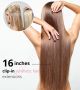 16 Inch Clip-in Hair Extensions - Synthetic Hair
