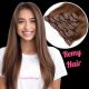 Chestnut Brown #6 Clip-in Hair Extensions - Remy Hair
