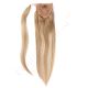  Dark Blonde Balayage Wrap Ponytail Hair Extensions - Human Hair 