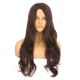 DM2031278-v4 Reddish Brown Long Synthetic Hair Wig 