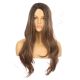 DM2031279-v4 Medium Brown Long Synthetic Hair Wig 