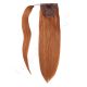 Ginger #30 Wrap Ponytail Hair Extensions - Human Hair