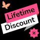 Lifetime Discount: get an extra 5% off everything 
