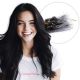 Jet Black #1 Micro-loop Hair Extensions (Micro-Beads) - Human Hair