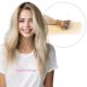 Ombre Ash Blonde Nano-rings Hair Extensions (Nano-Beads) - Human Hair