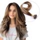 Ombre Balayage Micro-loop Hair Extensions (Micro-Beads) - Human Hair