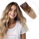 Ombre Blonde Clip-in Hair Extensions - Human Hair