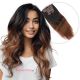 Ombre Chestnut Brown Clip-in Hair Extensions - Human Hair