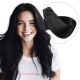 Jet Black #1 Sew-in Hair Extensions (Hair Weave) - Human Hair