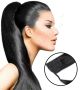 ponytail synthetic hair extensions	jet black #1