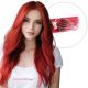 Red Micro-loop Hair Extensions (Micro-Beads) - Human Hair
