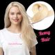 Blonde #60 Tape-in Hair Extensions - Remy Hair