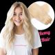 Bleach Blonde #613 Sew-in Hair Extensions (Hair Weave) - Remy Hair