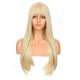 DM1707527-v4 - Long Blonde Synthetic Hair Wig With Bang 