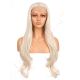 G1611007C-v3 - Long Grey White Synthetic Hair Wig
