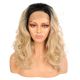Jeanne - Short Ombre Blonde Synthetic Hair Wig [Final Sale]