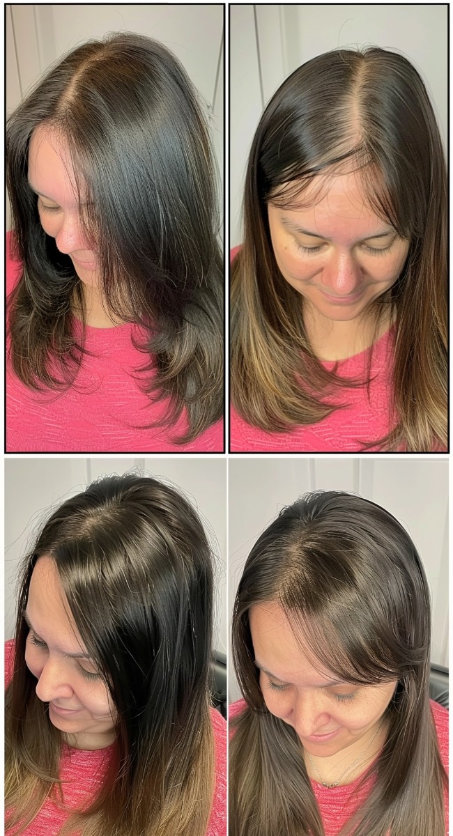 before and after hair toppers transformation 2